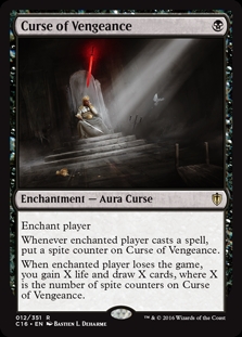 Curse of Vengeance Commander 2016